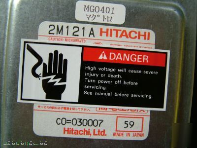 Hitachi m-308ATE idx microwave power generator system