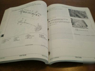 John deere sidehill 9550 combine technical manual
