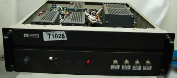 Lambda power supply 5V/10A, 15V/5.5A, 24V/9A dc
