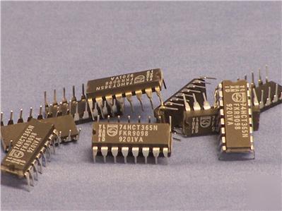 New 5 ic hex buffer/dvr 3ST 16-dip p/n 74HCT365N