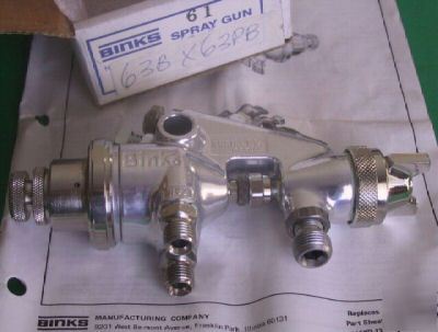 New binks model 61 automatic spray paint gun ~ 