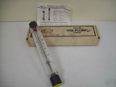 New dwyer visi-float vfc 142EC flowmeter in box