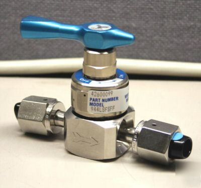 New parker hannifin 944LSFSFF veriflo diaphragm valve 