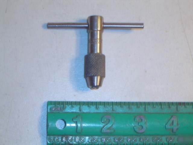Starrett no 93-a t-handle tap wrench