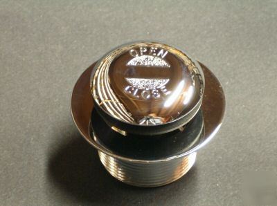 #TS10 - toe touch replacement bathtub drain - 1-1/2