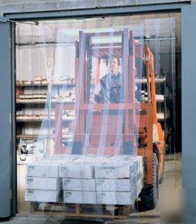 Vinyl strip door, mounting kit, plastic, industrial