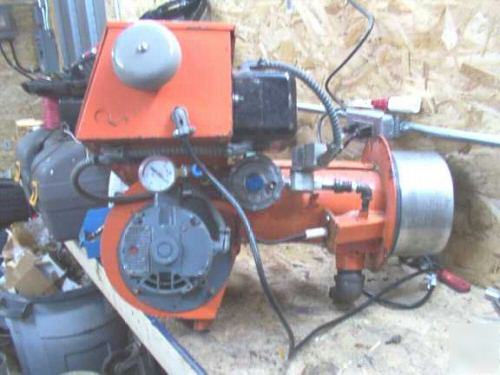 Waste oil or gas burner kewanee forced draft .5- 1.4MBH