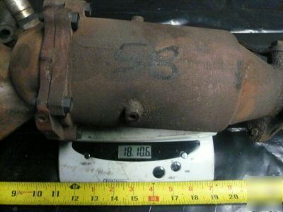Scrap catalytic converter for recycle only, used #58