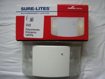 Sure-lites exit / emergency lighting by cooper lighting