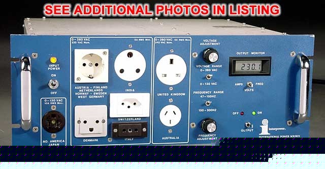0-260V 1300W 50HZ 60HZ 400HZ ac line mains power supply