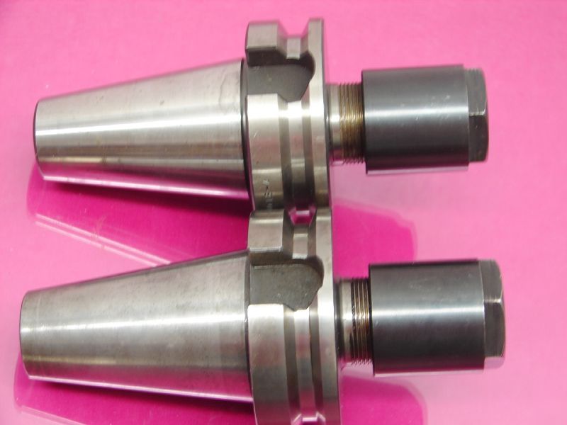 (2) tecnara bt flange collet chuck - taper 45 (lot 2061