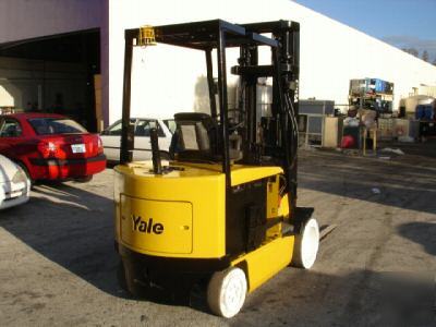 2002 yale 6500 lb electric forklift hyster toyota 