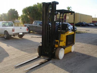 2002 yale 6500 lb electric forklift hyster toyota 