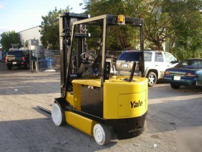 2002 yale 6500 lb electric forklift hyster toyota 