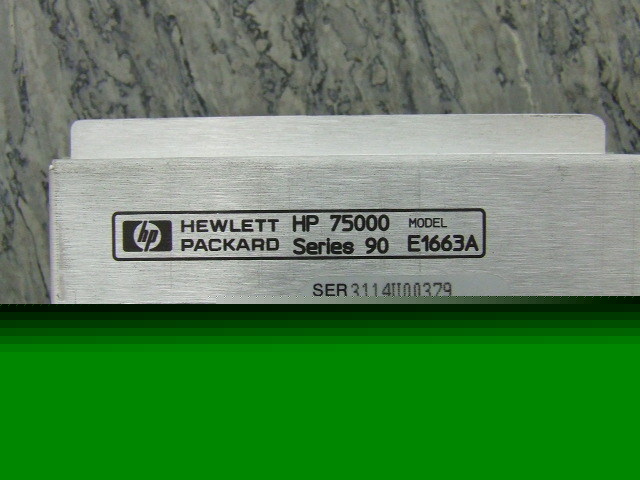 Agilent / hp E1663A sonet / sdh electrical interface