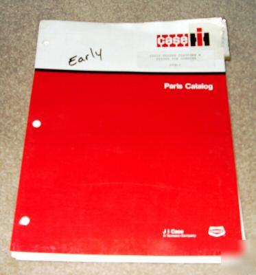 Case ih grain header parts catalog 815 combine 915