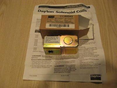 Dayton 6X543 solenoid coil 120 v 50/60 hz 6