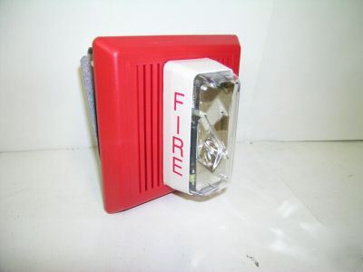 Edwards est 757-7A-hs horn strobe light fire alarm