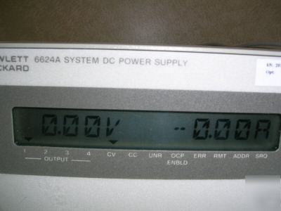 Hp 6681A dc power supply 8 volt, 580 amp. ieee (scpi)