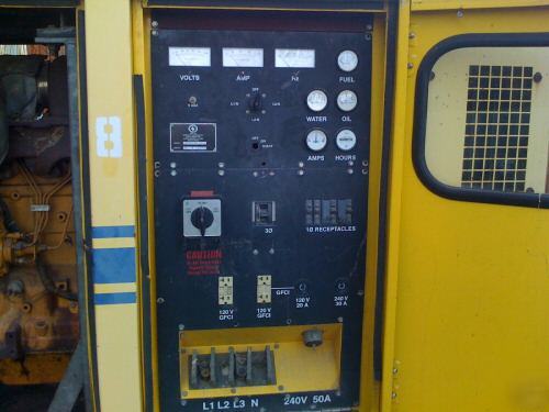 John deere 60KW diesel generator genset no 