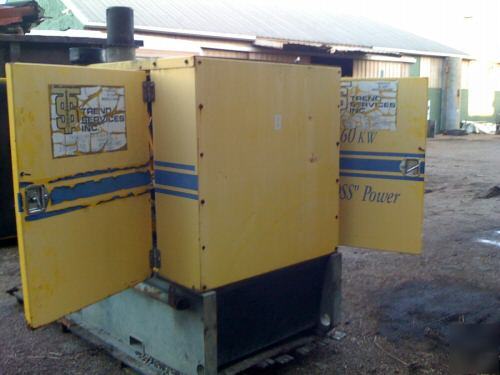 John deere 60KW diesel generator genset no 