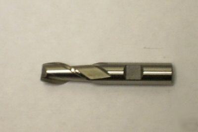 New - hss center cutting end mill / end mills 2 fl 1/8