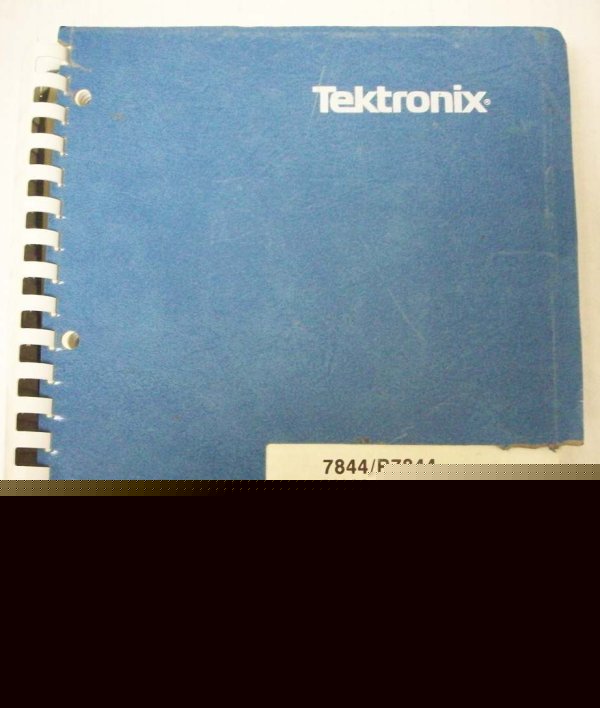 Tektronix 7844/R7844 service/instruction manual $5 ship