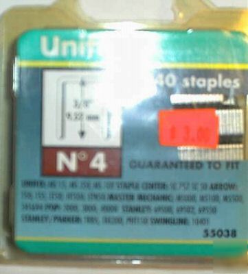 Unifix staples