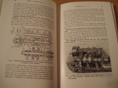1935 brown & sharpe automatic screw machines manual