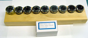 9 pcs. close toleranc da 180 1/4-3/4