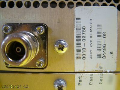 Amat applied materials rf match source 0010-09760