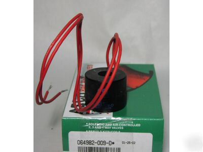 Asco 064982-009D replacement solenoid coil