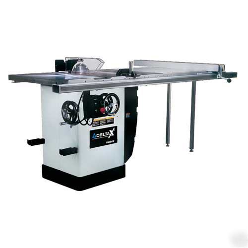 Delta 36-R31X-BC50 3HP right tilt unisaw w/ biesemeyer 