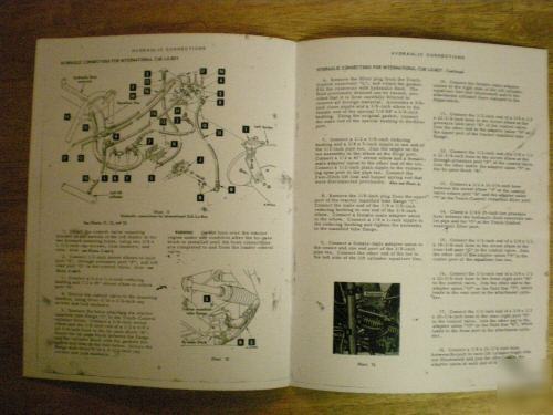 Farmall international cub tractor wagner loader manual