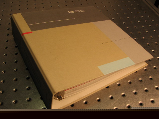 G27864 hp 8153A programming & operators guide