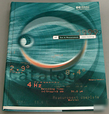 Hewlett-packard test measurement products catalog 1999