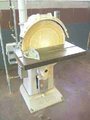 Kindt-collins (master) disc sander, no. r (20053)
