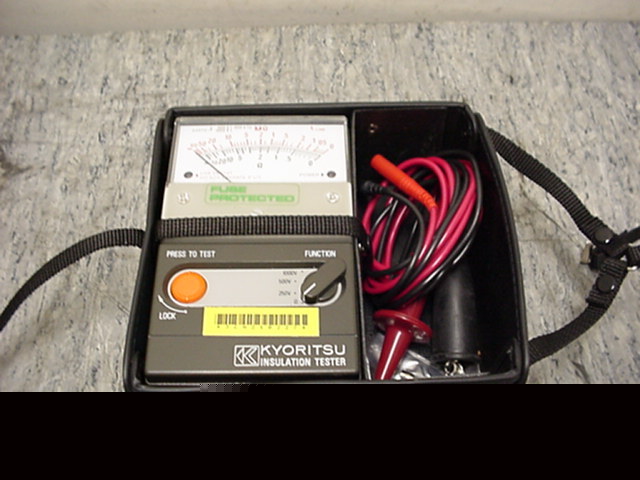 Kyoritsu 3111V insulation tester ***tested & working***