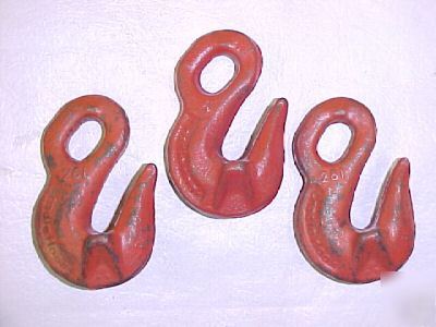 New (3) cm cradle hooks / herc-alloy