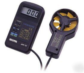 New digital anemometer with vane probe - tecpel avm-702