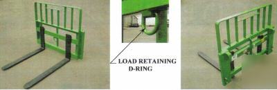 Pallet forks for john deere 240,245,260,265,280 loaders