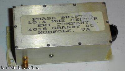 Phase shifter 10.4 mhz center
