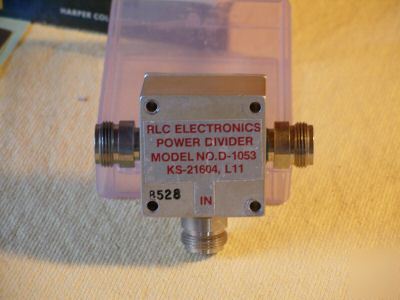 Rlc electronics model d-1053 power divider