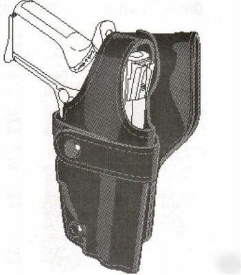 Safariland level iii duty holster beretta mods 8000