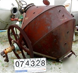 Used: paul o abbe rota cone vacuum dryer, 70 cu ft work