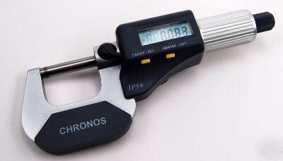 Waterproof digital micrometer - reads metric & imperial