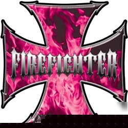 Firefighter decal reflective 2