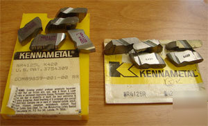 10PC kennametal NR4125R/l K420 top notch insert