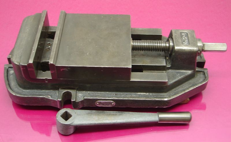 # 24 antique brown & sharp vise 7-1/8