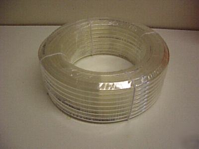 25 metre coil of transparent polyurethane tube 8 x 5.5
